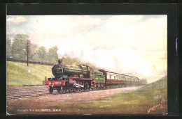 Artist's Pc Plymouth Express, Englische Eisenbahn  - Trains