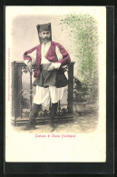 Cartolina Oliena /Sardegna, Costume Di Oliena, Italiener In Tracht  - Unclassified