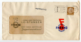 Germany 1939 Cover; Osnabrück - Franko, Auto O Ele Treibstoffe; 3pf. Hindenburg; Telephone Slogan Cancel - Cartas & Documentos