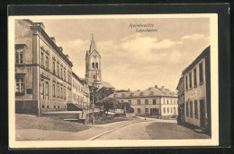 AK Helmbrechts, Luitpoldplatz An Der Kirche  - Helmbrechts