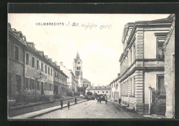 AK Helmbrechts, Hauptstrasse An Der Kirche  - Helmbrechts