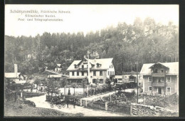 AK Schüttersmühle /Fränk. Schweiz, Gasthof Und Pension  - Autres & Non Classés