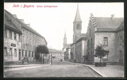 AK Selb /Bay., Hauptstrasse Zur Kirche  - Selb