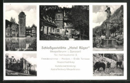 AK Mespelbrunn /Spessart, Schlossgasthof Hotel Rüger  - Otros & Sin Clasificación