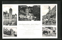 AK Mespelbrunn /Spessart, Schlossgasthaus Hotel Rüger, Gruftkapelle  - Otros & Sin Clasificación