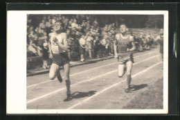 Foto-AK Jung Bunzlau / Mlada Boleslav, Leichtathletik Sprint Mit Publikum  - Tschechische Republik