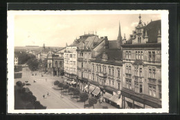 AK Pilsen /Plzen, Klattauer Strasse /Klatovská Trida  - Tchéquie