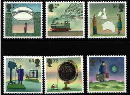 Großbritannien 2502-2507 Postfrisch Blockeinzelmarken #KN040 - Autres & Non Classés