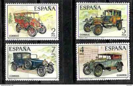 628  Cars - Voitures - Spain Yv 2048-51  MNH - Free Shipping (see Description) - 1,75 - Coches