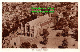 R346111 St. Alban Abbey. Aero Pictorial. Air Photograph. No. 6148 - Monde