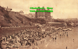 R346145 Scarborough. The Sands. Photochrom. Sepiatone Series - Monde