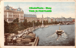 R346192 London. Victoria Embankment. Extends From Westminster Bridge. To Blackfr - Autres & Non Classés