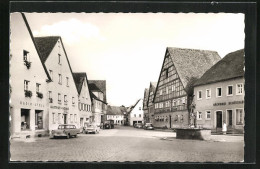 AK Leutershausen /Mfr., Gasthof Zur Sonne Und Bäckerei Am Markt  - Otros & Sin Clasificación