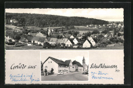 AK Schalkhausen, Strassenpartie Im Ort, Ortsansicht  - Otros & Sin Clasificación