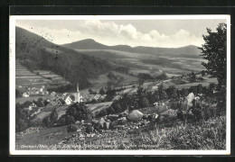 AK Oberbach /Rhön, Ortsansicht Mit Kirche  - Otros & Sin Clasificación