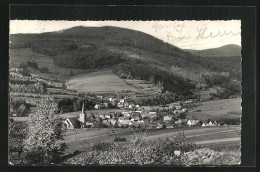 AK Oberbach /Rhön, Ortsansicht Mit Bergen  - Autres & Non Classés