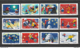 France 2022 Noël - Mon Carnet De Timbres Féérique Oblitéré - Oblitérés