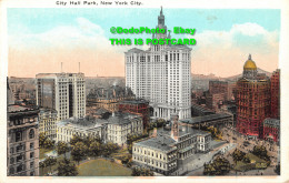 R346451 New York City. City Hall Park. American Art Publishing. American Studio. - World