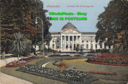 R346490 Wiesbaden. Curhaus Mit Blumengarten. Carl. V. D. Boogaart. Chromokunst S - World