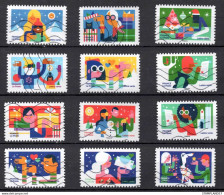 FRANCE 2023 Oblitéré : Noël - Des Timbres Qui Nous Rapprochent - Gebruikt