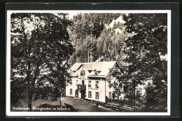 AK Helmbrechts /Frankenwald, Gasthaus Bischofsmühle Im Wald  - Helmbrechts