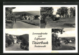 AK Thierbach /Frankenwald, Strassenpartien  - Altri & Non Classificati