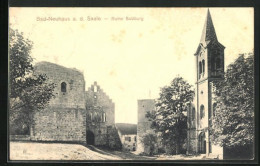 AK Bad Neuhaus A. Saale, Ruine Salzburg  - Altri & Non Classificati