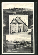 AK Schnebes /Frankenwald, Gasthaus Rausch, Teilansicht, Fernansicht  - Andere & Zonder Classificatie