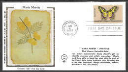 USA FDC Colorano Silk Cachet, 1977 Butterfly - 1971-1980