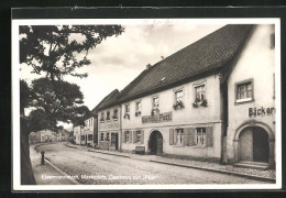AK Ebermannstadt /Fränk. Schweiz, Gasthaus Zur Post, Marktplatz  - Autres & Non Classés