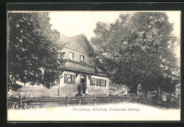 AK Altenhof /Fränk. Schweiz, Gasthof Forsthaus  - Jacht