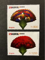 Cabo Verde 2024 - 50 Years 25 April Revolution Stamps Set MNH Joint Issue With Portugal And Angola - Angola