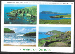 Ireland, Co. Kerry, West Of Dingle, Multivew, Unused - Kerry