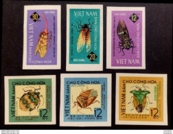 D7657  North Vietnam Yv 451-56 Imperforated MNH - 4,85 - Sonstige & Ohne Zuordnung