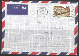 1988 40c Clay Castles, Luderitz To DDR - South West Africa (1923-1990)