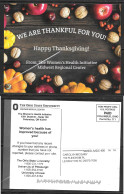 We Are Thankful For You!, Happy Thanksgiving, Unused - Giorno Del Ringraziamento