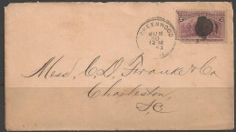 1893 Greenwood, South Carolina, Jun 30, 2 Cents Columbian Postage - Storia Postale