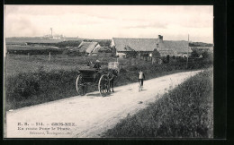 CPA Gris-Nez, En Route Pour Le Phare  - Autres & Non Classés