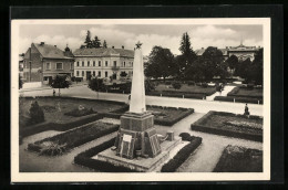 AK Rimavská Sobota, Stalinovo Námestie, Pomník Padlých  - Slovakia