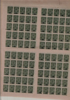 RUSSIA 1918 KUBAN TERRITORY FULL SHEET IMPERF OF 100 STAMPS MI No 2B MNH VF!! - Nuovi