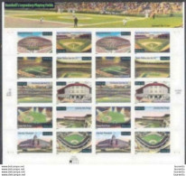 1258  Baseball - USA - 20 X 34c Sheet - MNH - 6,95 - Base-Ball