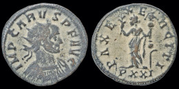 Carus AE Antoninianus Pax Standing Left - The Military Crisis (235 AD To 284 AD)