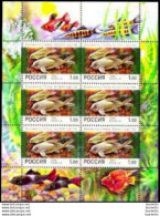 1301  Poissons - Russie 1998 Sheetlet - MNH - 5,85 - Fische