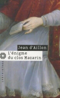 L'énigme Du Clos Mazarin - Other & Unclassified