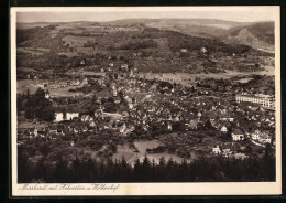 AK Murrhardt, Ortsansicht Mit Hohenstein Und Wolkenhof  - Sonstige & Ohne Zuordnung