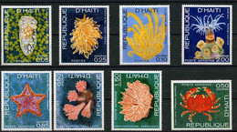 Haiti 1973 MiNr. 1225 - 1232  Marine Life, Crustaceans 8v  MNH** 3.20 € - Haïti