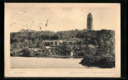 AK Bochum, Stadtpark Mit Bismarckturm  - Bochum