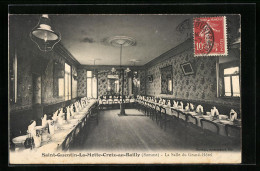 CPA Saint-Quentin-la-Motte-Croix-au-Bailly, La Salle Du Grand Hotel  - Sonstige & Ohne Zuordnung