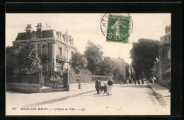 CPA Mers-les-Bains, L`Hotel De Ville  - Mers Les Bains