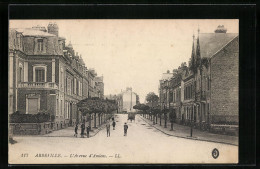 CPA Abbeville, L`Avenue D`Amiens  - Amiens